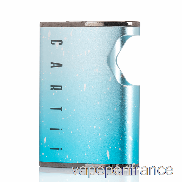 Dazzleaf Cartii 2 En 1 Twist 510 Thread Batterie Bleu Ciel Splatter Vape Pen